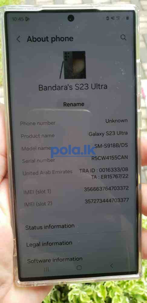Samsung S 23 ultra - photo 1