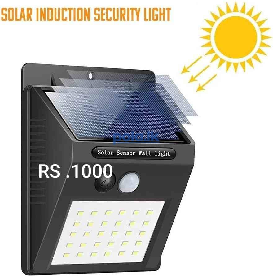 Solar powered 20 led wall light - photo 1