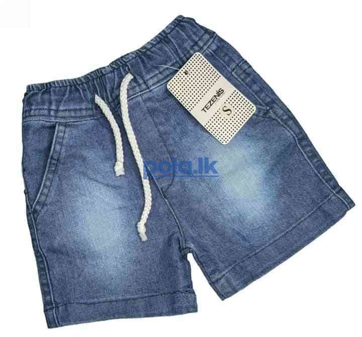 Kids denim shorts - photo 3
