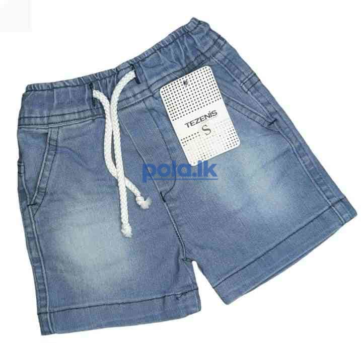 Kids denim shorts - photo 5