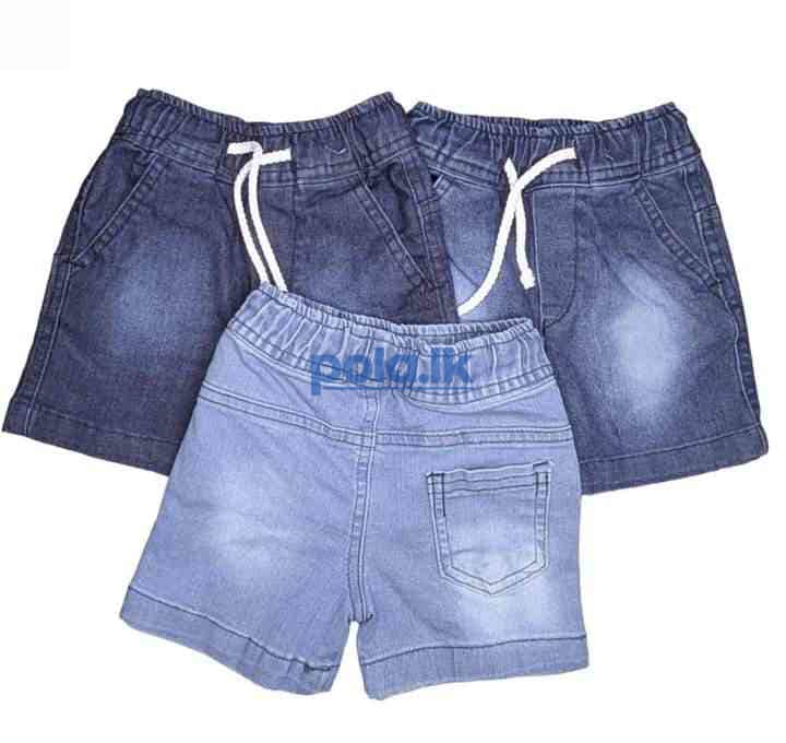 Kids denim shorts - photo 2