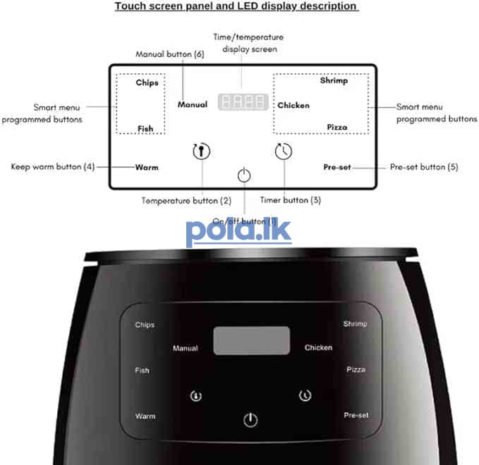 Multi-functional air fryer - photo 5