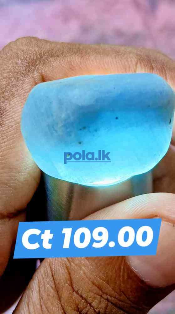 Blue sapphire natural bluff - photo 1