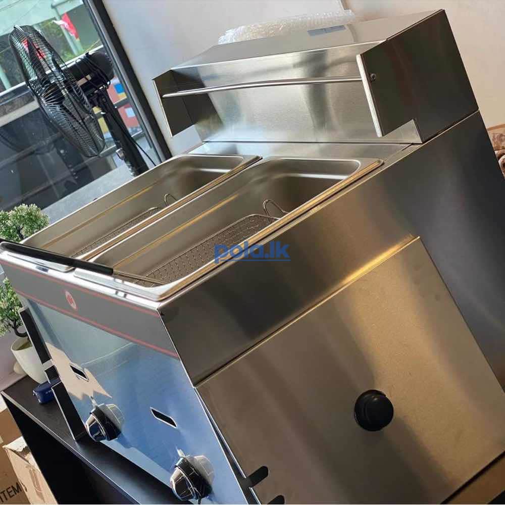Double tank gas deep fryer - photo 5