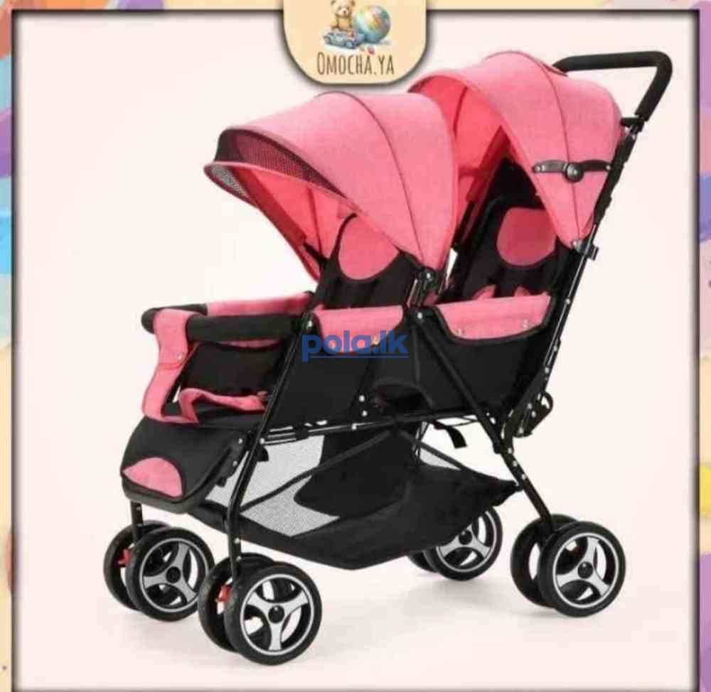 Double stroller for 2 kids - photo 1