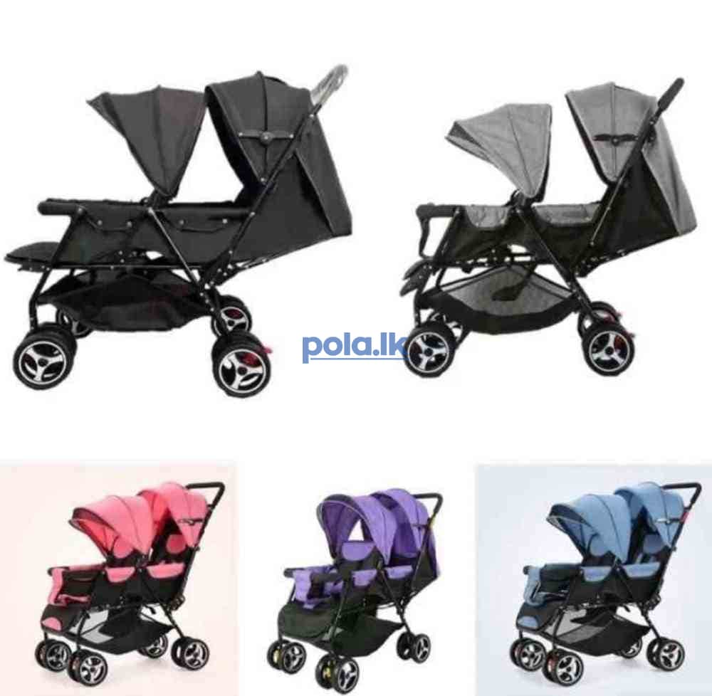 Double stroller for 2 kids - photo 4