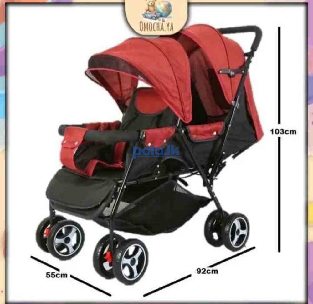 Double stroller for 2 kids - photo 5