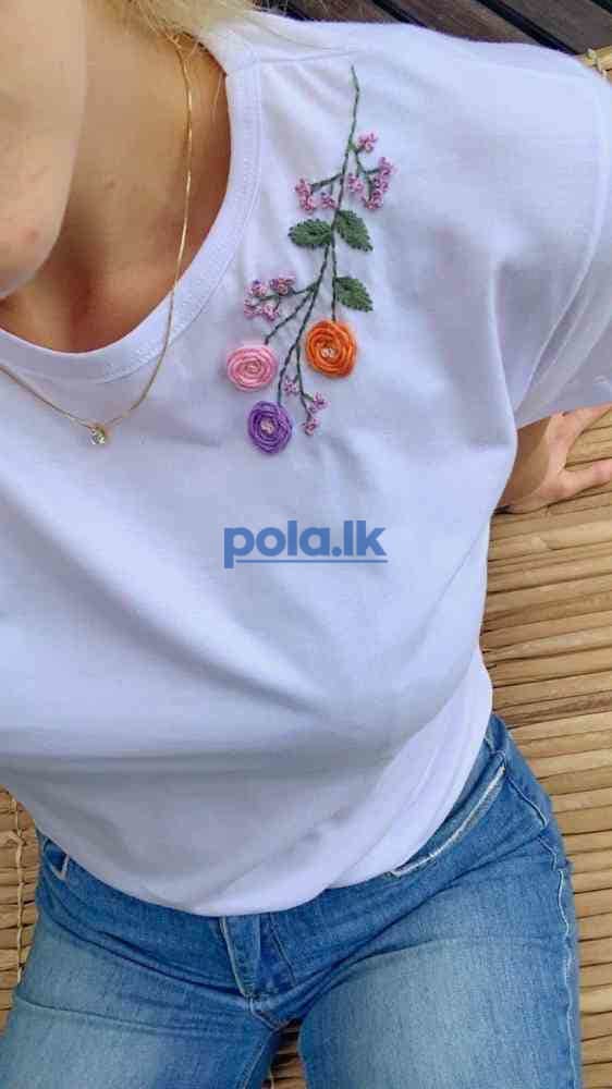 Embroidery unisex t-shirt - photo 9