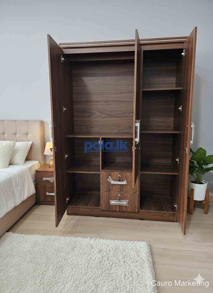 New melamine 3 door cupboard wardrobe - photo 2