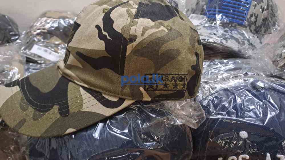 Embroidered camouflage cap - photo 8