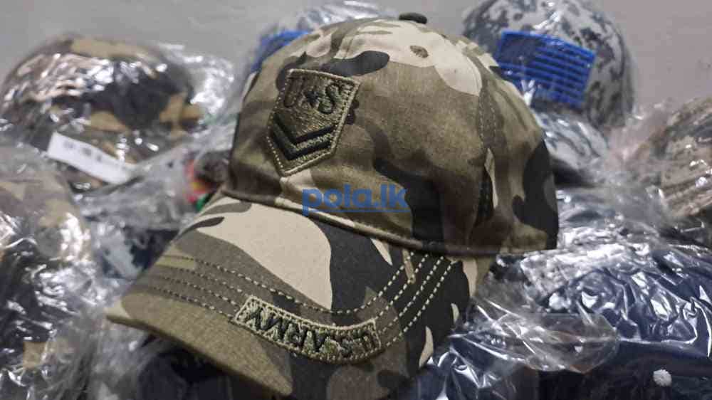 Embroidered camouflage cap - photo 7