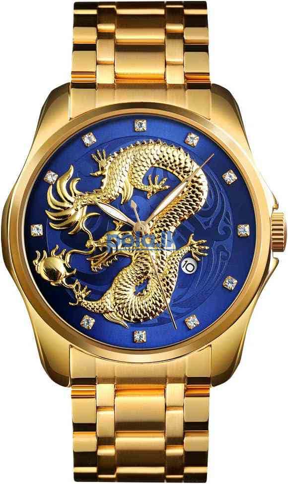 Fashion gold dragon luxury watch for men - photo 4