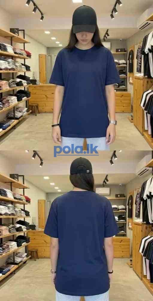 New arrival oversized unisex plain t-shirt - photo 6