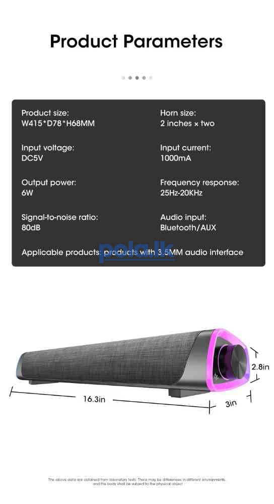 4D Colmputer speaker stereo subwoofer bluetooth - photo 2