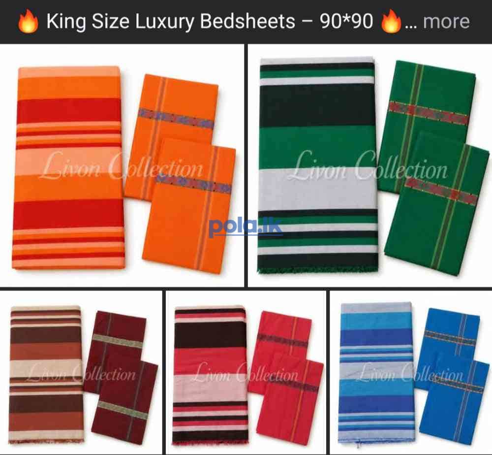 90x90 Cotton handloom bedsheets - photo 1