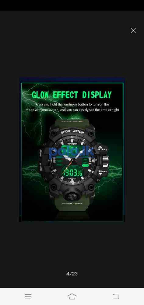 Digital men's watch - photo 2