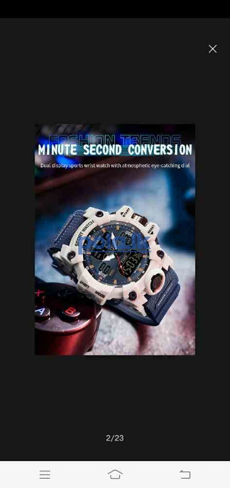Digital men's watch - photo 3