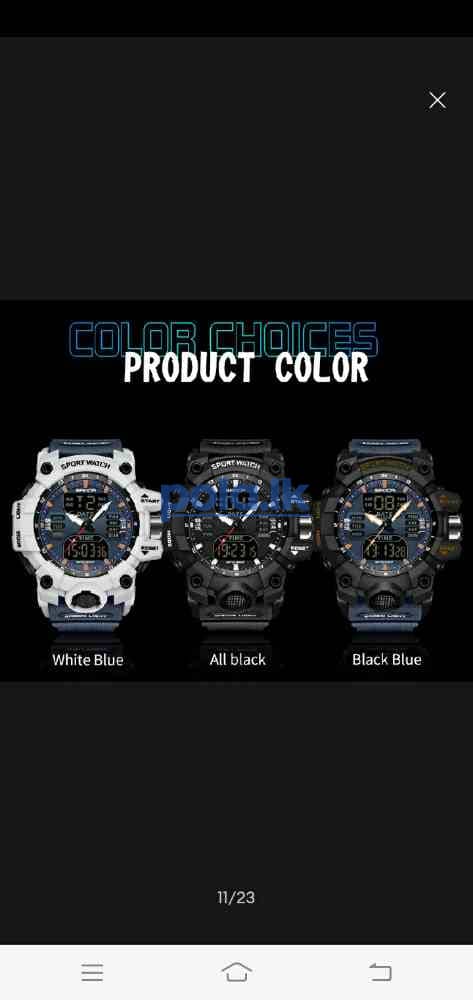 Digital men's watch - photo 1