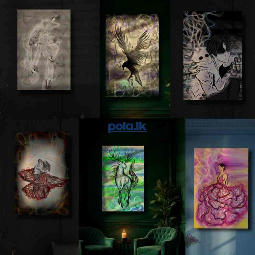 Metal art poster beautiful digital art collection - photo 10