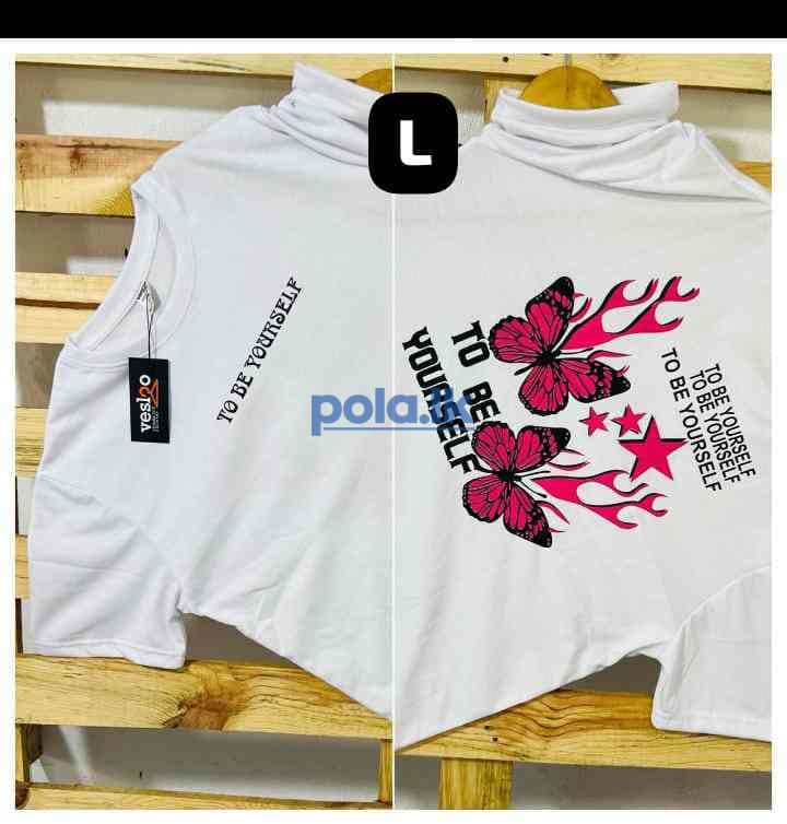 Double side print crew neck t-shirts - photo 1