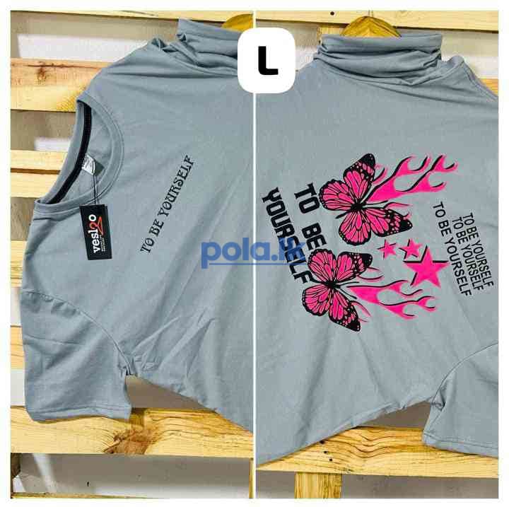 Double side print crew neck t-shirts - photo 5