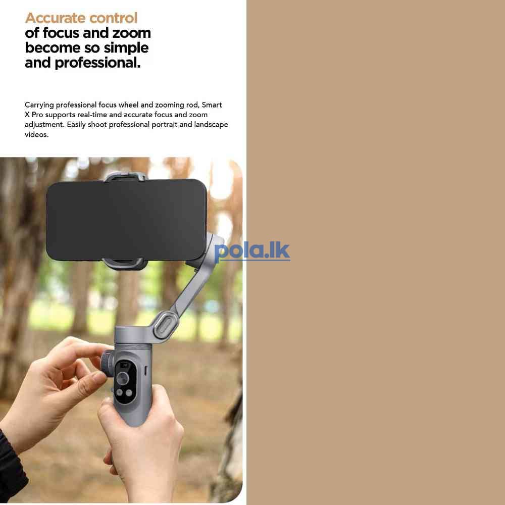 Aochuan smart x pro 3-axis phone gimbal stabilizer - photo 17