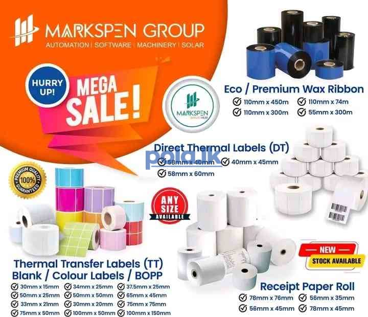 Barcode printets and paper rolls - photo 3