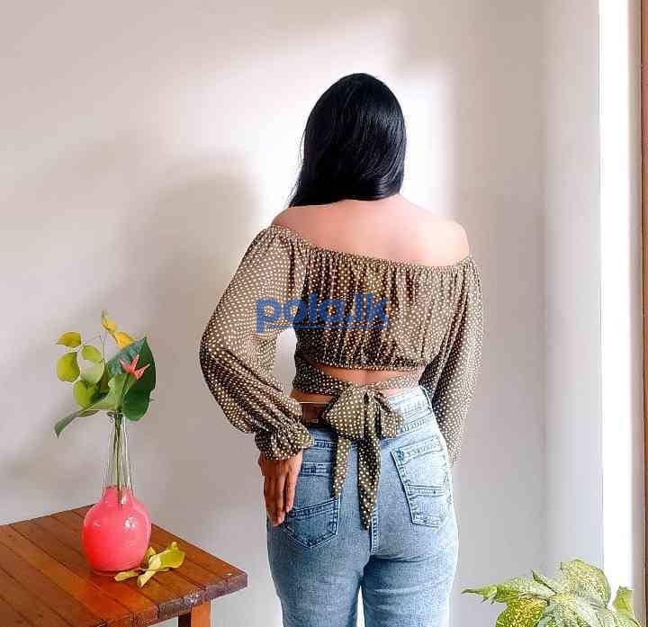 Aurora drape crop top collection - photo 2