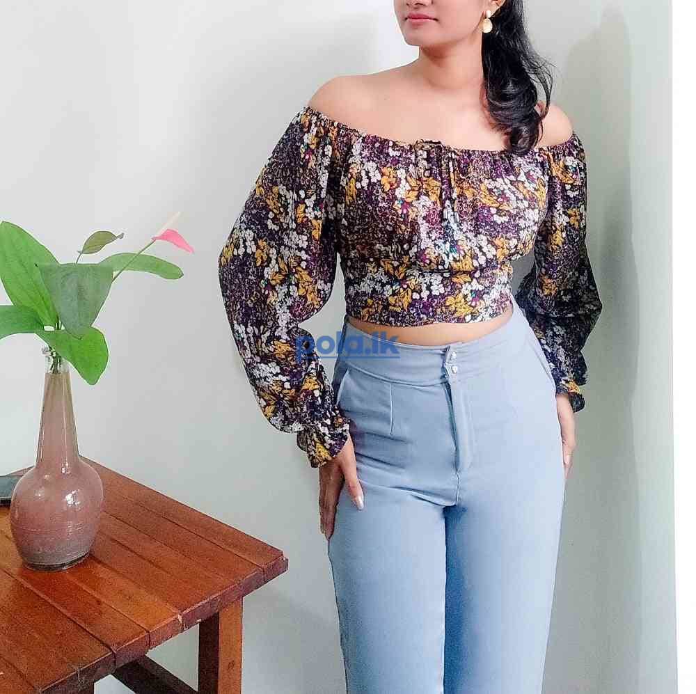 Aurora drape crop top collection - photo 6