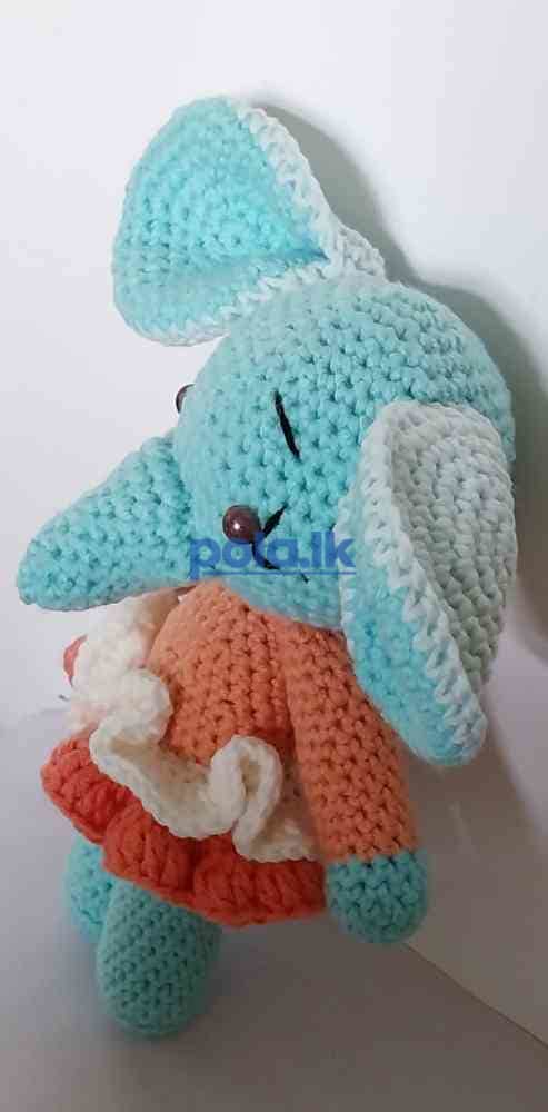 Amigurumi crocheted stuffed elephant - photo 2