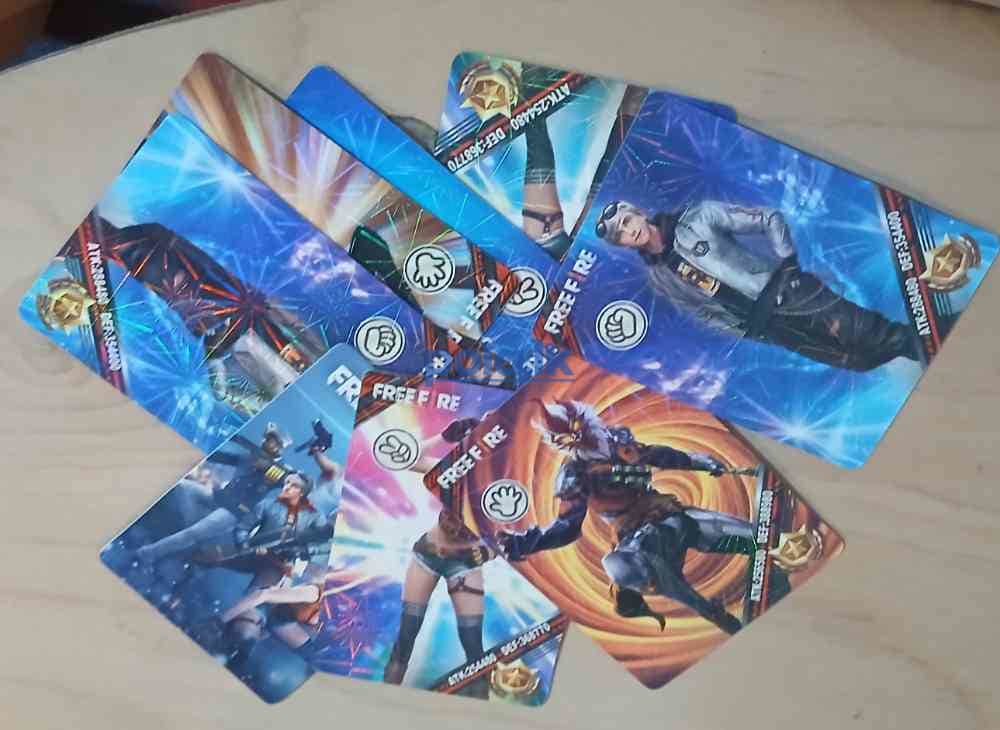 Booyah exclusive free fire collectible card packs - photo 1