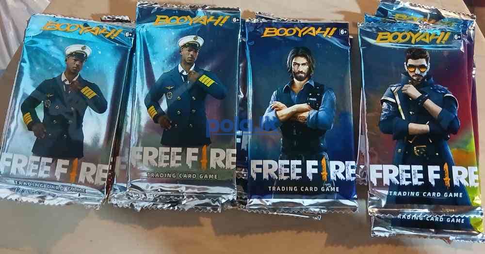 Booyah exclusive free fire collectible card packs - photo 2