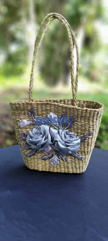Ribbon embroidery palm bags - photo 2