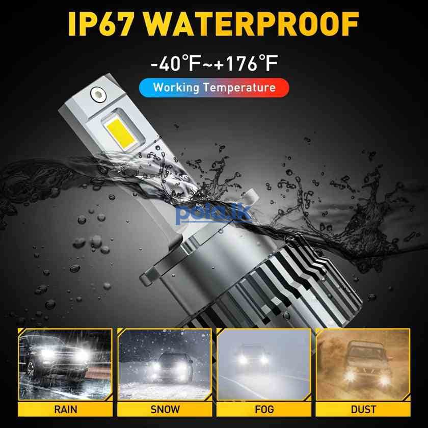 Auxito Y19 D2S led headlight bulb 120W 30000lm - photo 2
