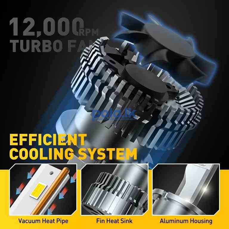 Auxito Y19 D2S led headlight bulb 120W 30000lm - photo 3