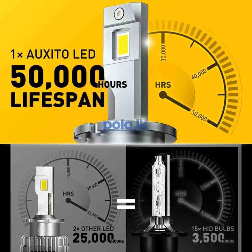 Auxito Y19 D2S led headlight bulb 120W 30000lm - photo 6