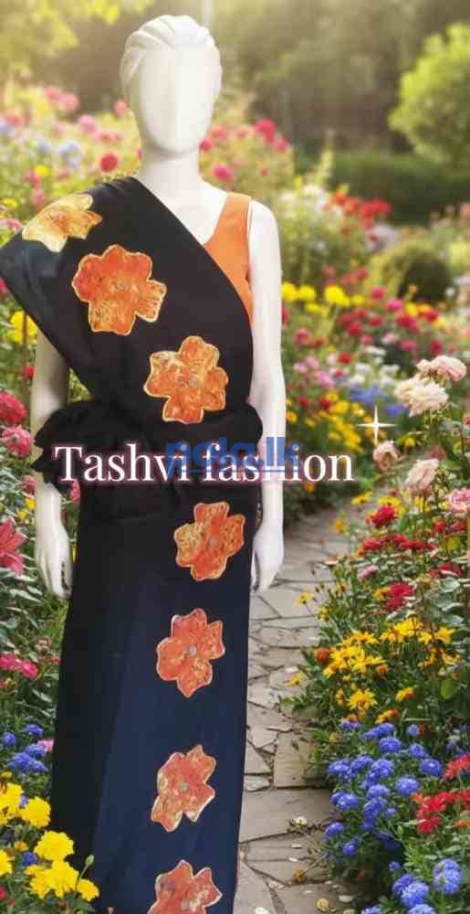 Bathik desing saree & painted saree - photo 7