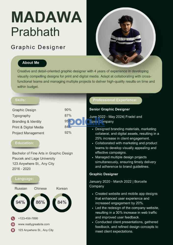 CV create for job interview - photo 1