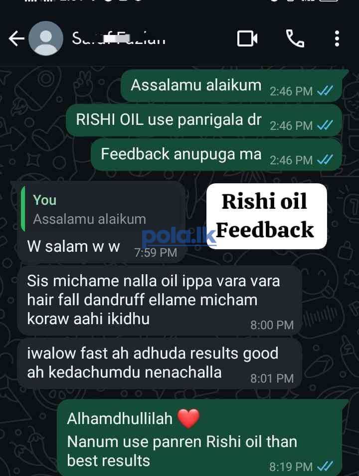 Rishi oil for all kind of pain relief - photo 3