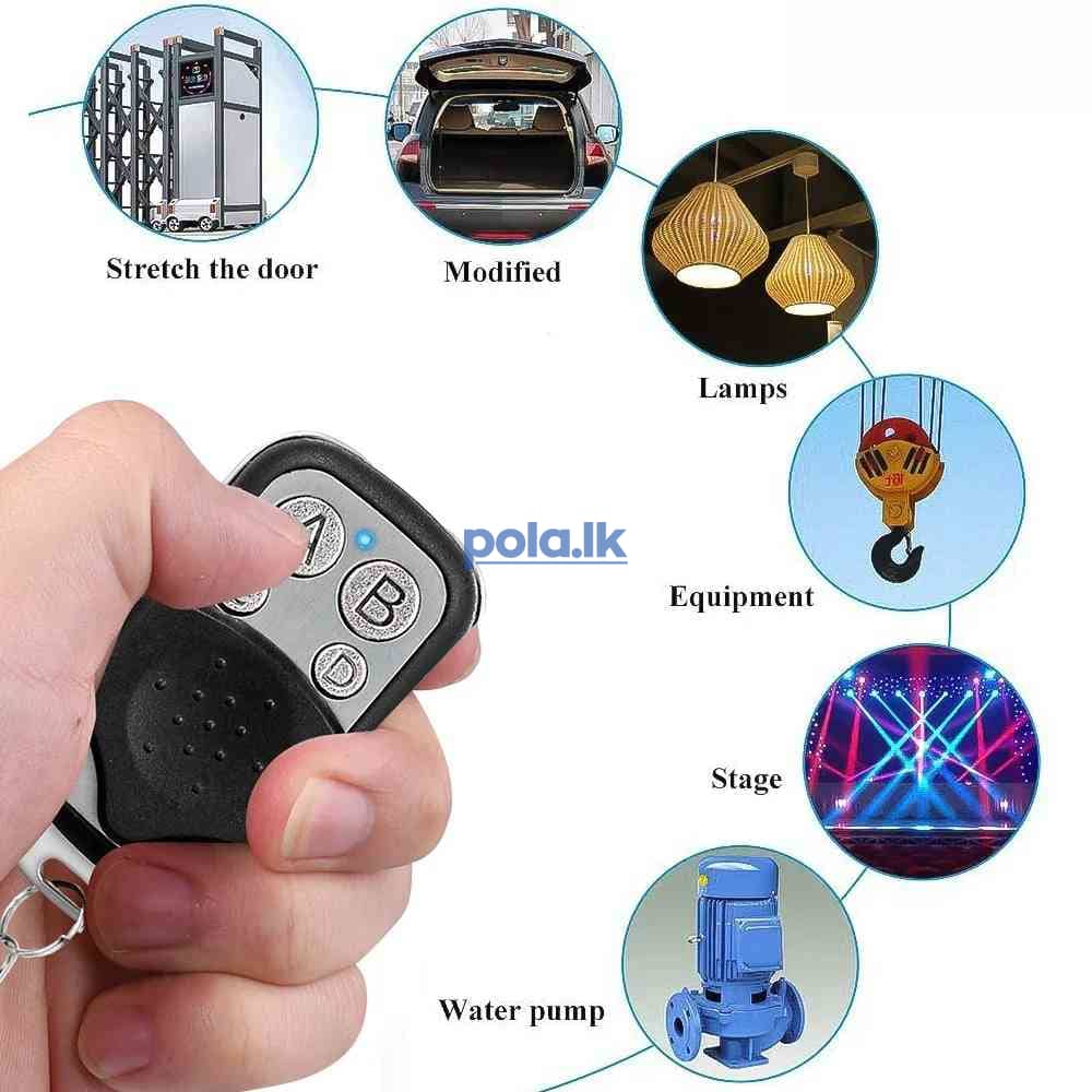 433MHz smart copy duplicator remote control for gate - photo 6
