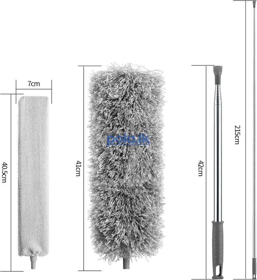 Extendable microfiber duster cleaner brush - photo 2