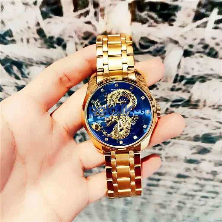 Skmei golden dragon men's Watch - photo 3
