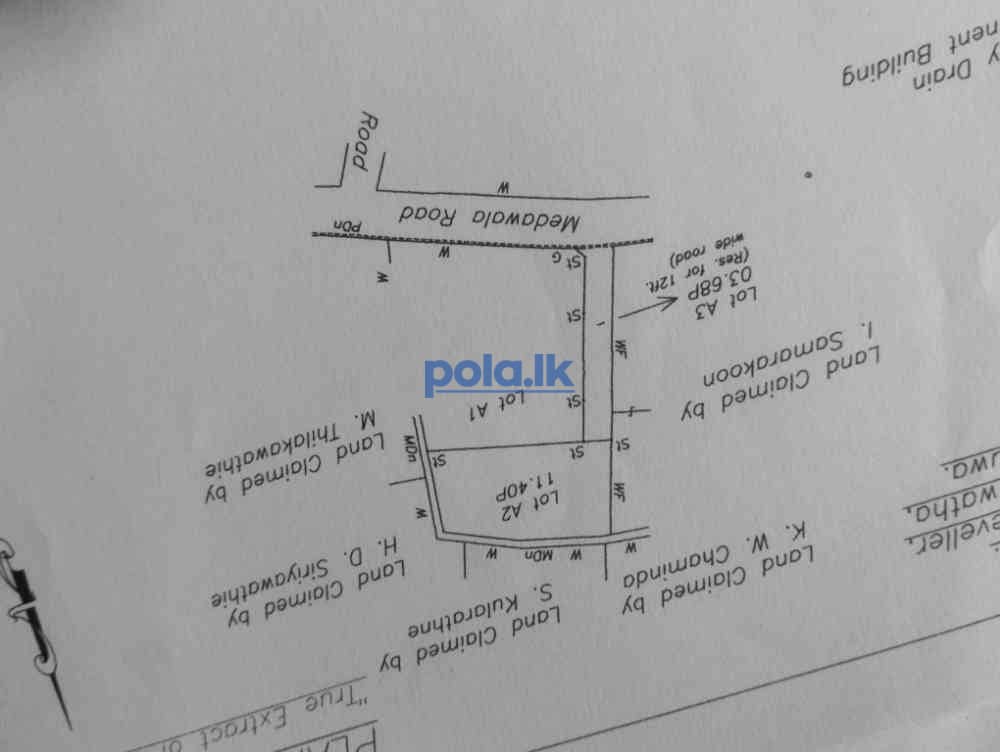 Land for sale in pannipitiya - photo 1