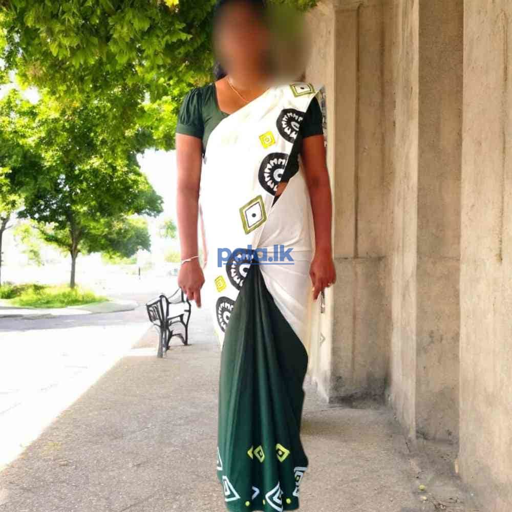 Hand painting saree - photo 3