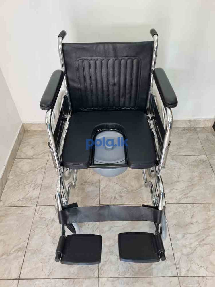 Commode wheelchair for sale - photo 5