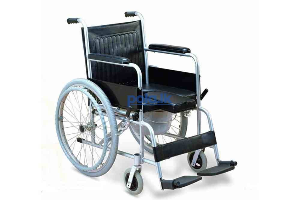 Commode wheelchair for sale - photo 2