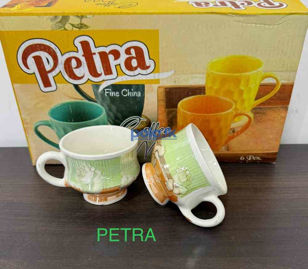 Petra 6pcs ceramic cup set - photo 1