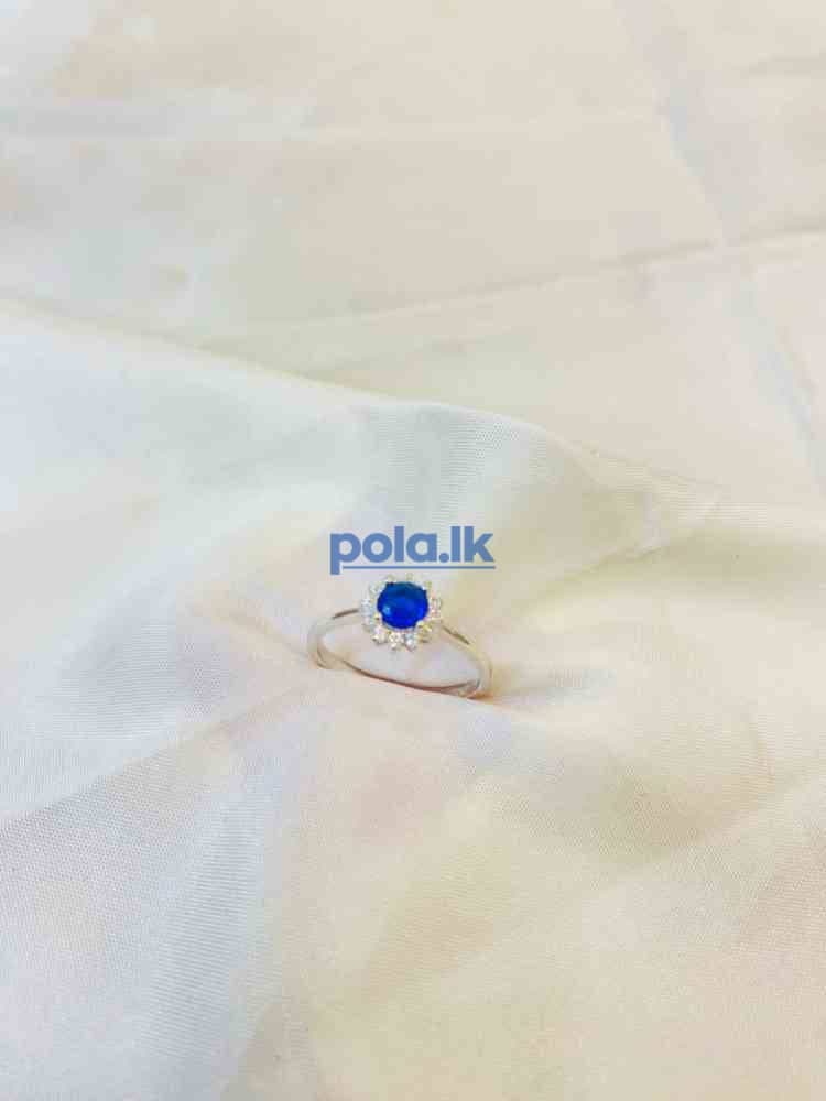 Silver with gemstone ladies rings - photo 2