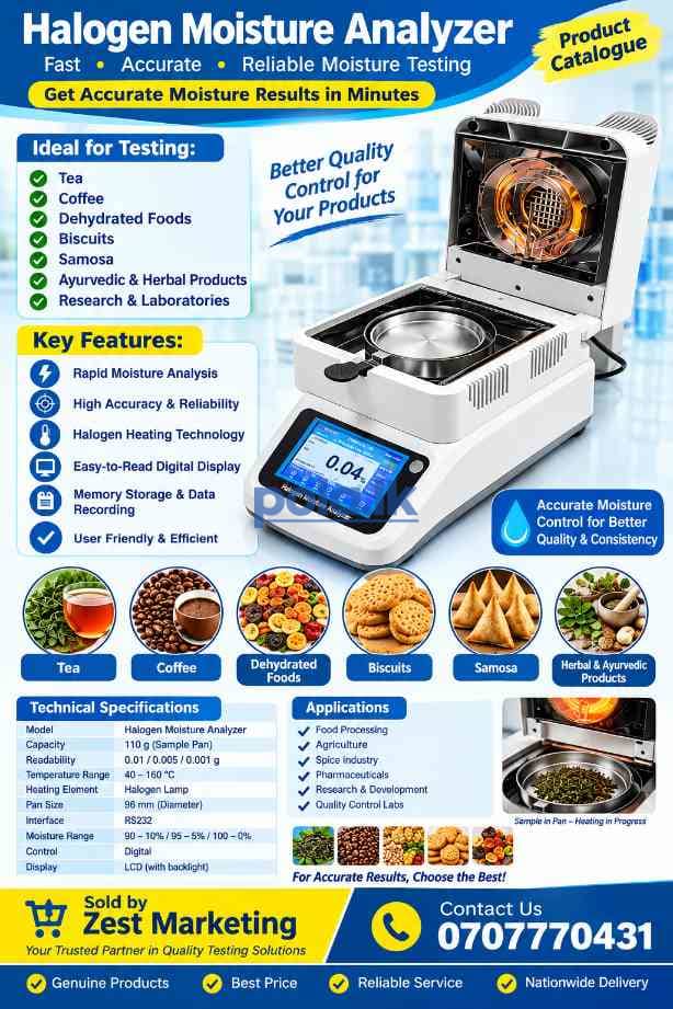 Precision halogen moisture analyzer - photo 1