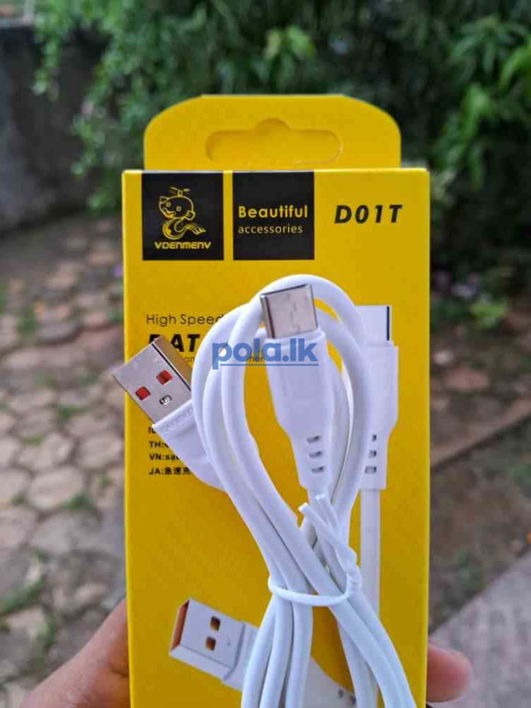 Denmen Type-C Data Cable 2.4A - photo 2